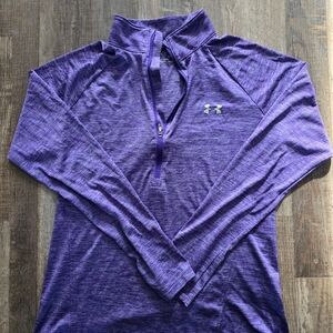 Under Armour Women's Long Sleeve Purple Top